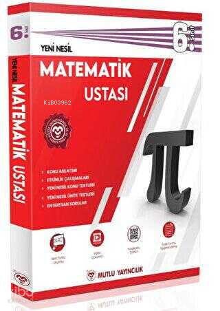 Mutlu Matematik Ustası 6.Sınıf | Baykal Özden Akdağ | Mutlu Yayıncılık