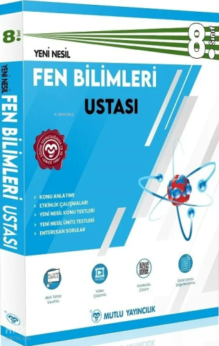 Mutlu Yayıncılık Yeni Nesil Fen Bilimleri Ustası 8.Sınıf | Kolektif | 