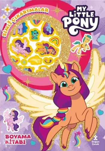 My Little Pony Star Simli Çıkartmalı Boyama Kitabı | Kolektif | Doğan 