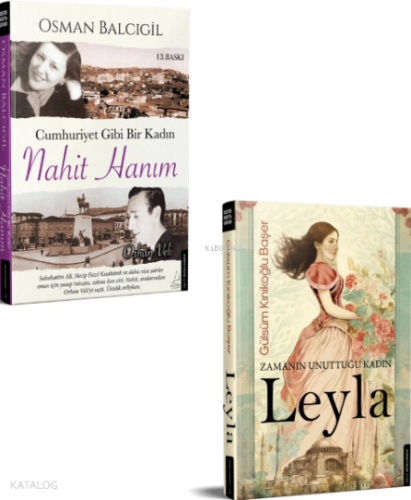 Nahit Hanım - Leyla (2 Kitap) | Osman Balcıgil | Destek Yayınları