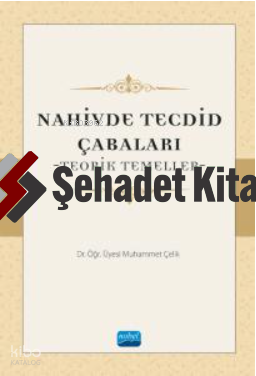 Nahivde Tecdid Çabaları - Teorik Temeller