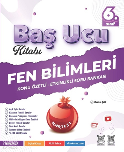Nartest 6. Sınıf Fen Bilimleri Baş Ucu Kitabı Maarif Modeli | Kolektif