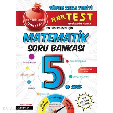 Nartest Yayınları 5. Sınıf Süper Zeka Matematik Soru Bankası Nartest |