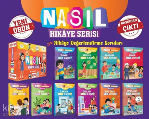 Nasıl Serisi (10 Kitap + Değerlendirme Testi)