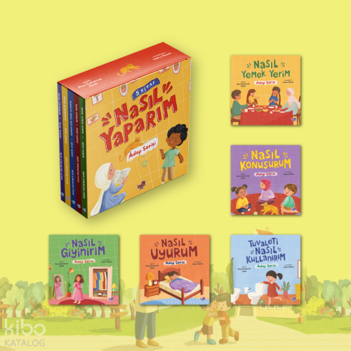 Nasıl Yaparım Seti - 5 Kitap (Ciltli);Adap Serisi