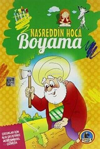 Nasreddin Hoca Boyama - Örnekli Renkli | Kolektif | Karatay Yayınları