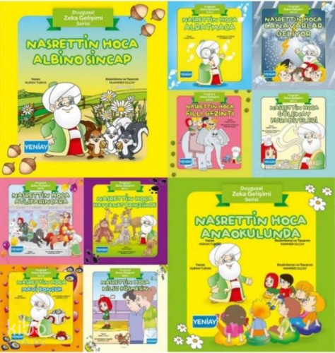 Nasrettin Hoca Duygusal Zeka Gelişim Serisi Seti - 10 Kitap Takım