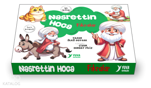 Nasrettin Hoca Fıkraları - 10 Kitap | Kolektif | Yuva Yayınları