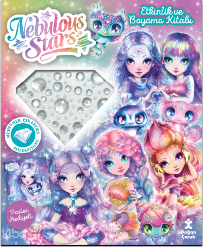 Nebulous Stars - Mücevher Koleksiyonu Etkinlik ve Boyama Kitabı | Kole