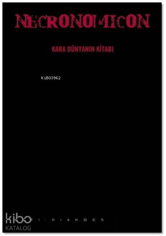 Necronomicon Kara Dünyanın Kitabı