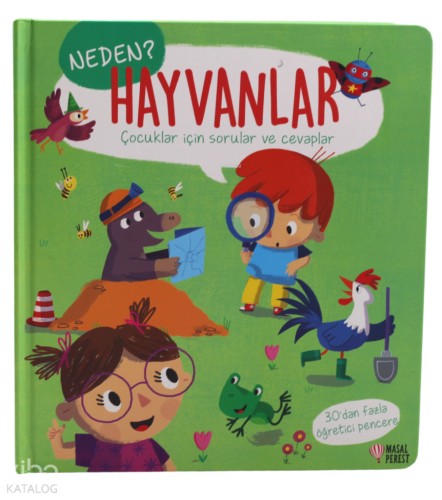 Neden? - Hayvanlar (Ciltli) | Kolektif | Masalperest
