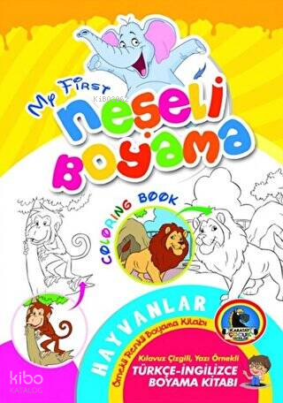 Neşeli Boyama - Örnekli Renkli 8 Kitap | Kolektif | Karatay Yayınları