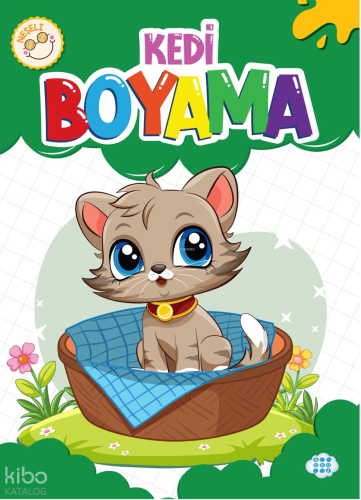 Neşeli Kedi Boyama | Kolektif | Dokuz Çocuk