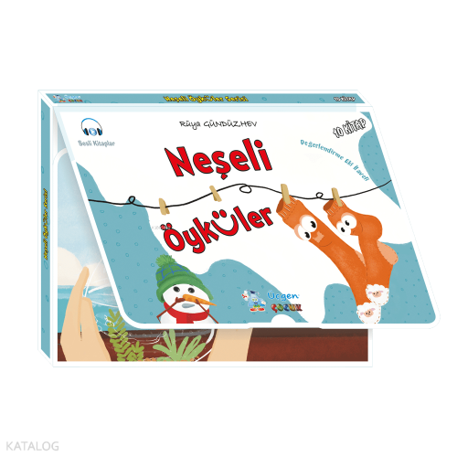 Neşeli Öyküler Serisi – 10 Kitap + Değerlendirme Eki Kutulu | Rüya Gün