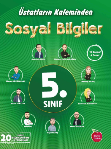 Newton Yayınları 5.Sınıf Sosyal Bilgiler Üstatların Kaleminden 20 Dene