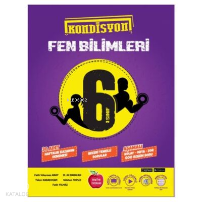 Newton Yayınları 6.Sınıf Kondisyon Fen Bilimleri Deneme