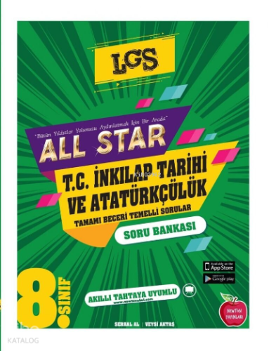 Newton Yayınları 8.Sınıf All Star T.C. İnklap Tarihi Ve Atatürkçülük Soru Bankası