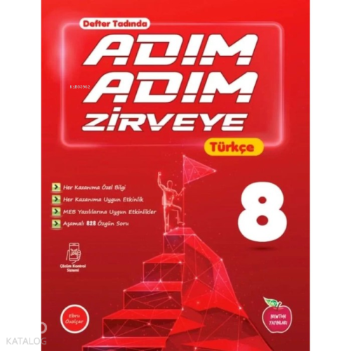 Newton Yayınları 8. Sınıf Türkçe Adım Adım Zirveye Soru Bankası