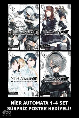 NieR: Automata (4 Cilt - Poster Hediyeli) | Yoko Taro | Komikşeyler Ya