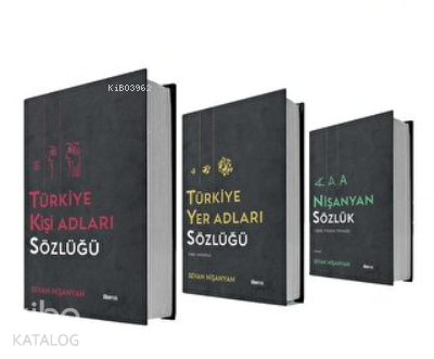Nişanyan Sözlük Seti (3 Kitap)
