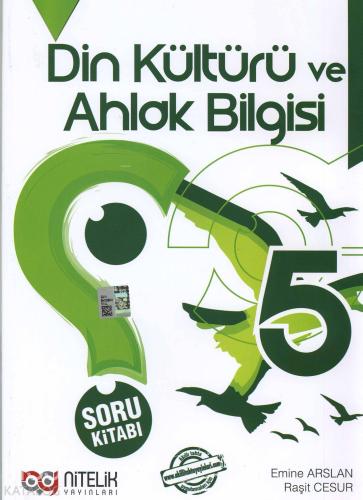 Nitelik - 5. Sınıf Din Kültürü ve Ahlak Bilgisi Soru Kitabı