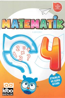 Nitelik Yayınları 4. Sınıf Matematik Etkinlik ve Soru Kitabı