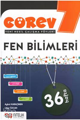 Nitelik Yayınları 7. Sınıf Fen Bilimleri Görev Yeni Nesil Çalışma Föyleri Nitelik