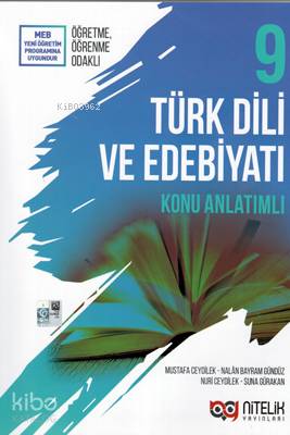 Nitelik Yayınları 9. Sınıf Türk Dili ve Edebiyatı Konu Anlatımlı | Kol