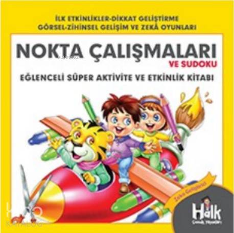 Nokta Çalışmaları; Eğlenceli Süper Aktivite ve Etkinlik Kitabı