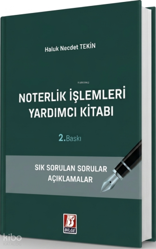 Noterlik İşlemleri Yardımcı Kitabı