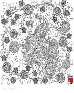 Nuh'un Gemisi Tablo Boyama Serisi 3 - Tavus Kuşu