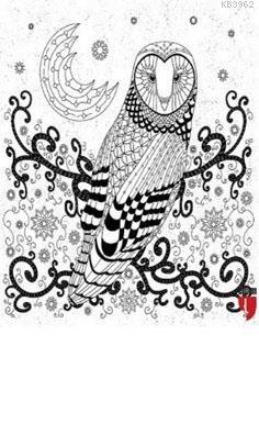 Nuh'un Gemisi Tablo Boyama Serisi 4 - Baykuş