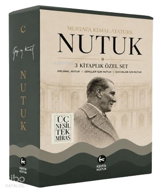 Nutuk (3 Kitap) | Mustafa Kemal Atatürk | Kayra Kültür