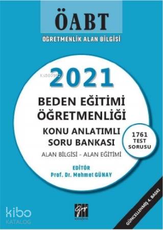 ÖABT 2021 Beden Eğitimi Öğretmenliği Konu Anlatımlı Soru Bankası