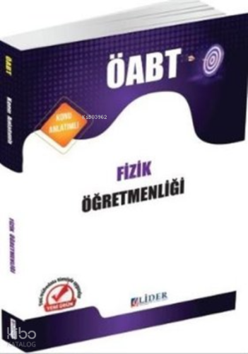 OABT-Lider-Yayinlari-Fizik-Ogretmenligi-Konu-Anlatimi