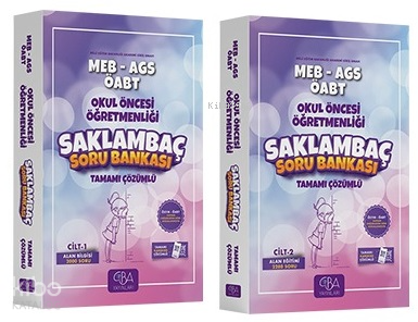 ÖABT Okul Öncesi Öğretmenliği Saklambaç Soru Bankası Set