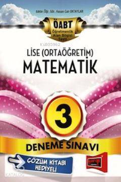 ÖABT Ortaöğretim Matematik Çözümlü Deneme Sınavı 3