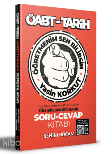 ÖABT Tarih Öğretmenim Sen Bilirsin Soru Cevap Kitabı | Yasin Korkut | 