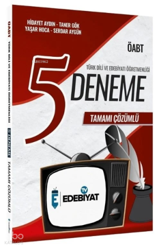 ÖABT Türk Dili Edebiyatı 5 Deneme Çözümlü | Hidayet Aydın | Edebiyat T