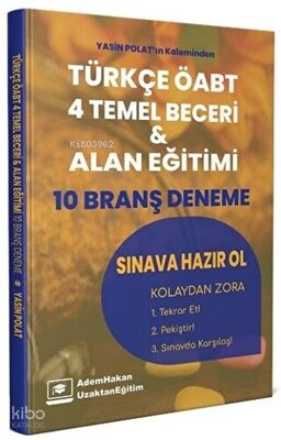 ÖABT Türkçe Dört Temel Beceri ve Alan Eğitimi 10 Deneme