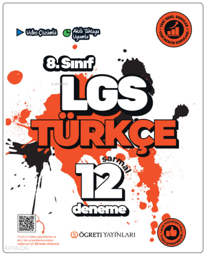 Öğreti Akademi LGS 8.Sınıf Türkçe Sarmal 12 Deneme