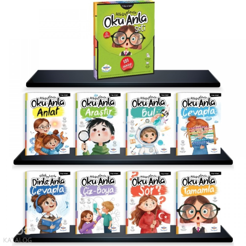 Öğretmen Evde Yayınları 1. Sınıf Hikayelerle Oku Anla Seti (8 Kitap)