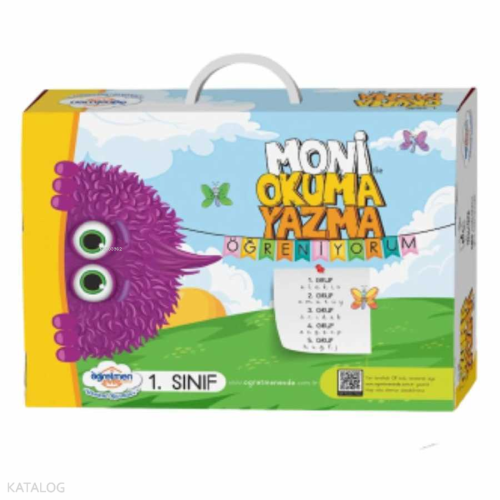 Öğretmen Evde Yayınları 1. Sınıf Moni Okuma Yazma Öğreniyorum Seti