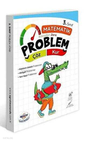 Öğretmen Evde Yayınları 3. Sınıf Matematik Problem Kur - Çöz Kitabı | 
