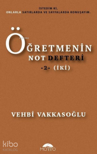 Öğretmenin Not Defteri 2 (İki)