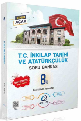 Oksijen Yayınları 8. Sınıf T.C. İnkılap Tarihi ve Atatürkçülük Soru Bankası