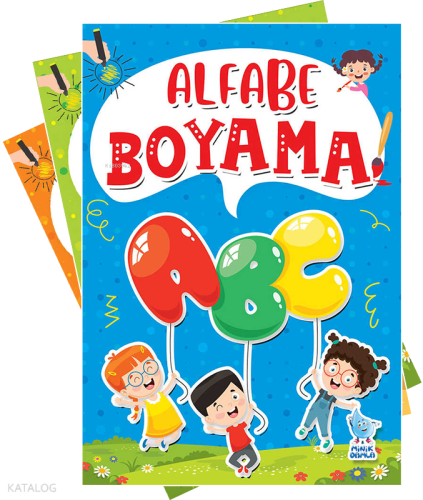 Okul Öncesi Boyama (10 Kitap) | Kolektif | Minik Damla Yayınevi