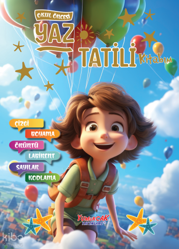 Okul Öncesi Yaz Tatili Kitabım | Kolektif | Yumurcak Yayınları