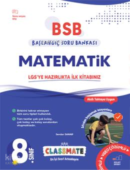 Okyanus 8. Sınıf Classmate Başlangıç Matematik Soru Bankası