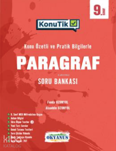 Okyanus 9. Sınıf KonuTik Paragraf Soru Bankası